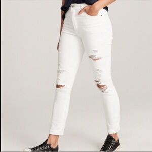 Abercrombie & Fitch Simone High Rise Slim Jeans